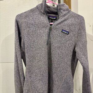 Patagonia 1/4-Zip Fleece women's medium grayish